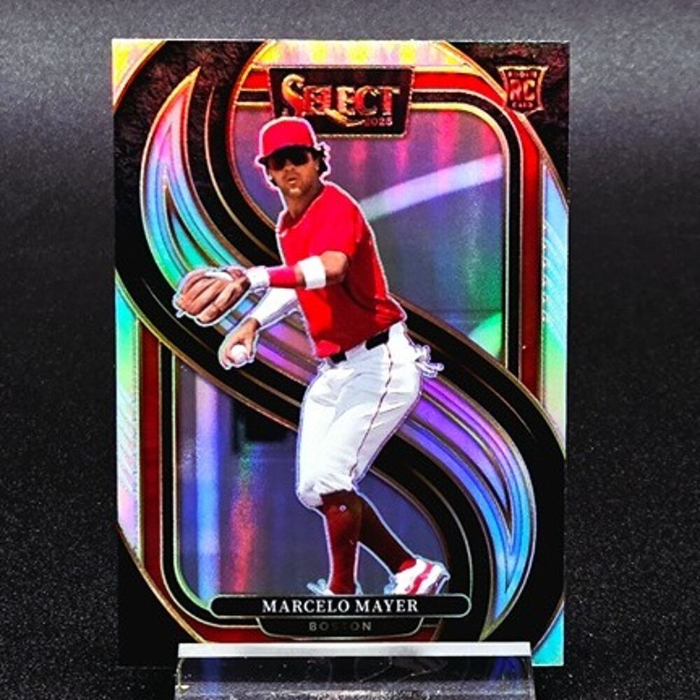 Marcelo Mayer Select Silver Holo Prizm RC Boston Red Sox Top Prospect Rookie